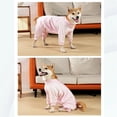 thumbnail image 4 of HQREA Cotton Dog Recovery Suit After Surgery Male Female Dog Spay Surgery Suit Onesie for Medium Large Breed, 4 of 6