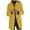 Yellow(Trending), variant on Pea Coat for Women Notched Lapel Single Breasted Long Jacket Winter Casual Trench Coat Outerwear ,2XL,Green