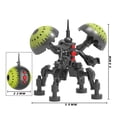 thumbnail image 2 of Set de 37 Figuras de Robot Guerrero Espacial, Incluye Droides de Batalla y Unidades Comando de Élite, Bloques de Construcción Versátiles para Entusiastas de la Ciencia Ficción y Niños, 2 of 10