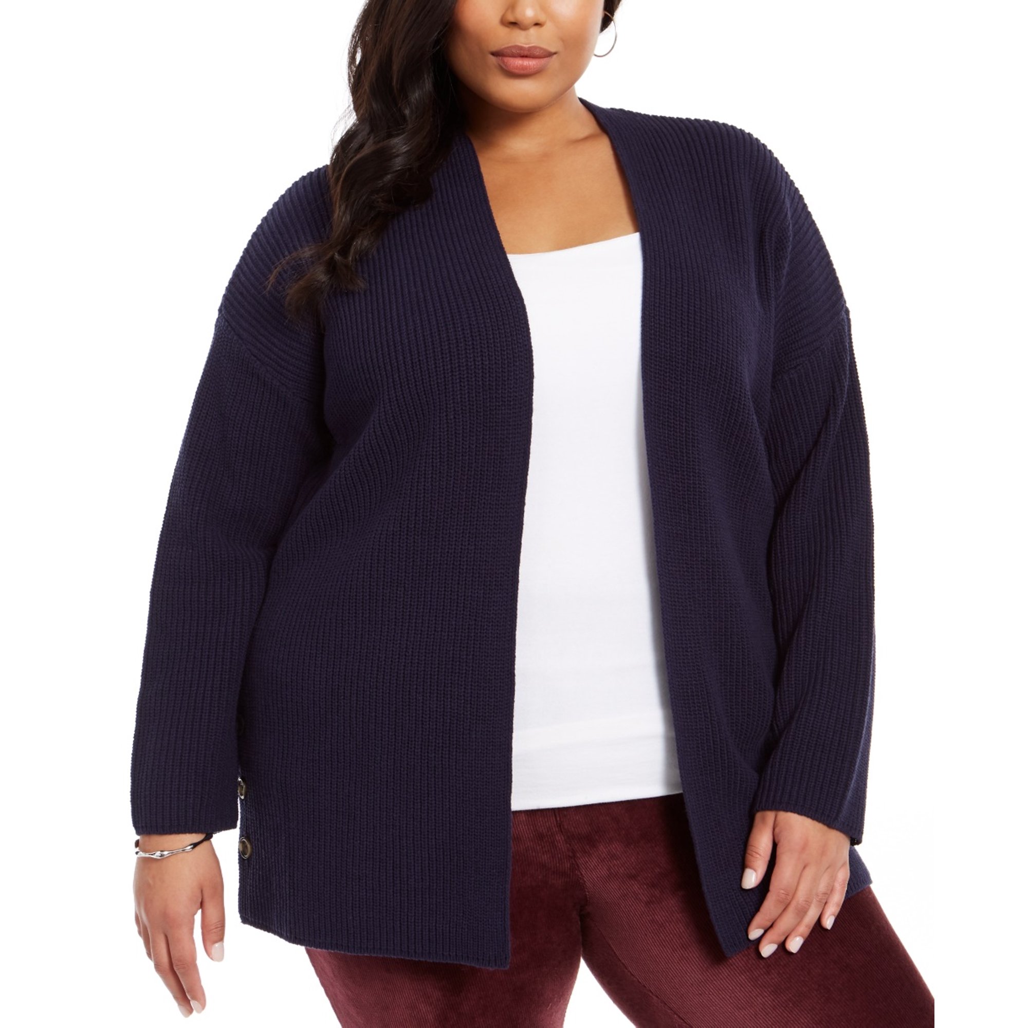https://www.walmart.com/ip/Style-Co-Women-s-Plus-Size-Button-Trim-Cardigan-Blue-Size-2X/1614242989