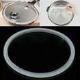 thumbnail image 3 of LNGOOR Kitchen Gadgets Electric Pressure Cooker Silicone Sealing Replacement Ring 5-6L 22*24Cm Kitchen Utensils Set Cooking Utensils Clear 17*5*5 Clear, 3 of 7