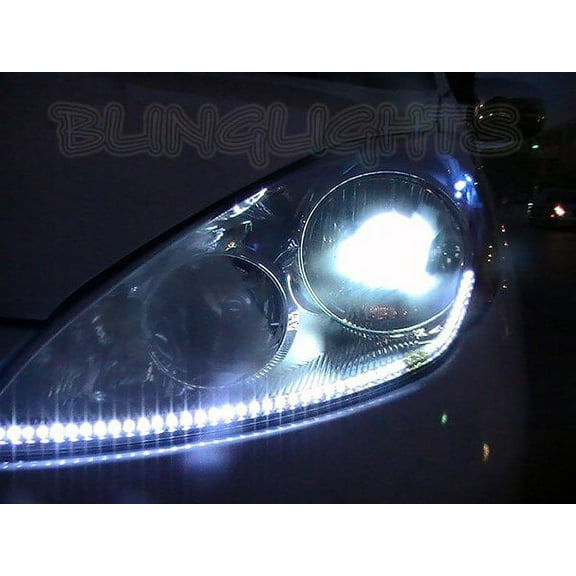 For Toyota Sienna LED DRL Head Light Strips Kit Day Time Running Lamp Set Pair