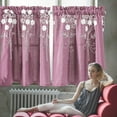 thumbnail image 3 of Window Curtain Panels,Blackout Curtains for Living Room,Sheer Curtains for Bedroom,Bedroom Blackout Curtains,Curtains Foreign Trade Short Curtains Polyester Embroidered Curtains, 3 of 9