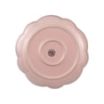 thumbnail image 6 of Sango Bethany 12-Piece Pink Stoneware Dinnerware Set with Scallop Design, 6 of 10