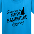 thumbnail image 4 of Inktastic Someone in New Hampshire Loves Me Youth T-Shirt, 4 of 5