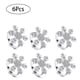 thumbnail image 3 of Servilletas De Copos De Nieve De Navidad Brillantes Anillos De Hebillas De Servilletas De Diamantes De Imitación Para Navidad Fiestas De Bodas Vacaciones Monstrate HA043128-01, 3 of 6