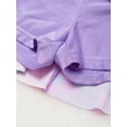 thumbnail image 7 of Alvivi Kids Girls Ice Skating Dance Tennis Golf Sport Outfits Tank Top Jacket with Skirt 3 Pieces Set Lavender 4, 7 of 7