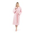 thumbnail image 4 of Linum Home Textiles TR65-LX Unisex 100 Percent Turkish Cotton Terry Cloth Bathrobe, Pink - Large & Extra Large, 4 of 4
