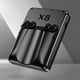 thumbnail image 3 of [Negro] Consola Juegos X8 Joystick Dual Consola Juegos Portátil Pantalla IPS 4.0 Pulgadas Batería 1500 MAh Compatible Con Conexión para Juegos Dos Jugadores Tarjeta Memoria 8G 2000 Juegos, 3 of 9