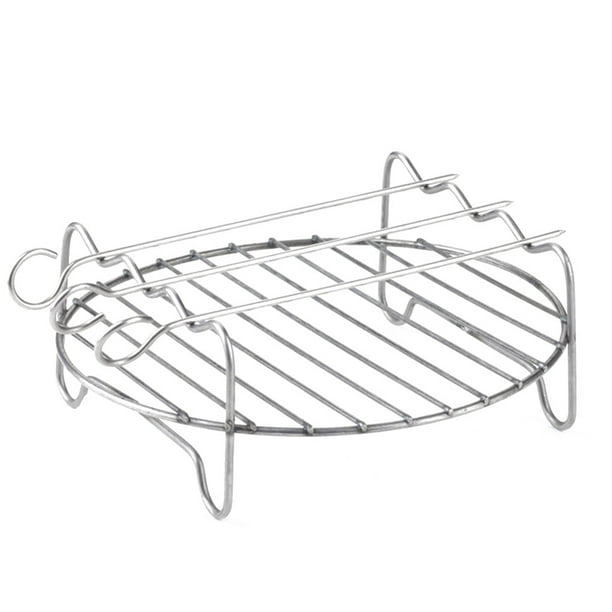 Cateissary Rejilla para freidora de aire para HD9220 HD9232 HD9233 HD9641 HD9646, accesorios para freidora de aire de acero inoxidable, pinchos de Utensilios de cocina