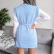 thumbnail image 5 of Moda mujer casual correas chaleco sin mangas suéter tejer vestido Fridja  hjkh501, 5 of 5