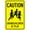 Warning Sign 1, variant on Caution Hearing Sign - 8"x12" Vintage Metal Warning Sign, Retro Industrial Decor for Home Farm Bar Coffee Shop Club Wall Decoration
