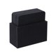 thumbnail image 4 of posavasos de fieltro absorbentes de agua, almohadilla aislante gruesa no tejida, plegable, multiusos, para fiestas en casa, color negro, 4 of 7