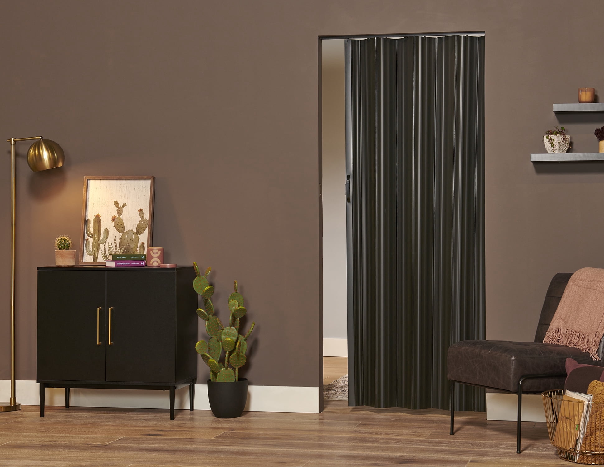 SPECTRUM, Interior Folding Accordion Door, 32x80 in - Walmart.com
