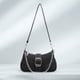 thumbnail image 4 of Bolso Hobo elegante para mujer bolso con cadena decorativa con hebilla bolso de noche a la moda, 4 of 9