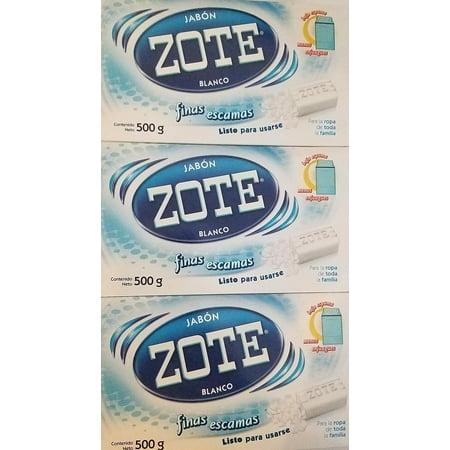Jabon Zote Blanco Laundry Flakes Pack Of 3