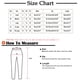 thumbnail image 2 of Pantalones de cintura elástica con estampado informal a la moda para mujer, pantalones largos rectos, pantalones de chándal Fridja  alkflakhf32796, 2 of 4