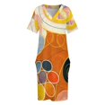 thumbnail image 4 of Hilma af Klint Los Diez Más Grande No. 03 Juventud Grupo IV Vestido suelto con bolsillos vestidos de verano mujer 2025 vestidos para mujer 2025, 4 of 7