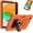 Orange+ Black, variant on AVAWO Case for iPad (A16) 11th Generation 11 Inch 2025, iPad 10th Generation 10.9" 2022, Heavy Duty Military Grade Shockproof Rugged Protective Cover with Stand for i Pad 11/10 Gen, Orange+ Black