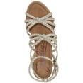 thumbnail image 3 of Zodiac Womens Shana Faux Suede Slingback Wedge Sandals, 3 of 3