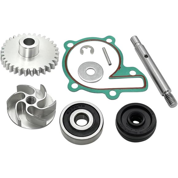 Mabutignti Water Pump Gear Impeller Bearing Seal Gasket Kit fit for Yamaha YFZ350 Banshee 350 RZ350 4L0-12450-01-00 4L0-12459-00-00