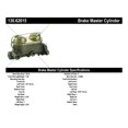 thumbnail image 2 of CENTRIC PARTS - MASTER CYLINDER Fits select: 1967-1970 CADILLAC DEVILLE, 1967-1970 BUICK ELECTRA, 2 of 2