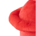 thumbnail image 4 of One Paw, Fire Hydrant Dog Toy with Rope and Squeaker, Red, 15 inch, for Large Dogs, 4 of 10