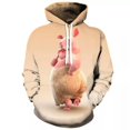 thumbnail image 5 of Sudadera con capucha de primavera y otoño con estampado 3D de cerdo lindo volador, sudadera con capucha informal de talla grande para hombre, 5 of 5