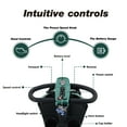 thumbnail image 6 of Metro Mobility Emerald Adjustable Collapsible 4-Wheel Mobility Scooter, Green, 6 of 8
