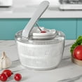 thumbnail image 1 of Limited Time Only! Manual Fruit and Vegetable Drainer - Press Type Dewaterer, Salad Spinner, Kitchen Tool for Produce Drying, Home Cooking, 1 of 6