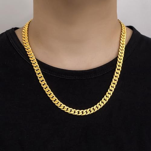 Men Italian 925 Sterling Silver Necklace 8-10-12MM Solid Miami Cuban Link Chain 18 "20" 22 "24" 26" 28 "30 "Man Women Jewelry Gift