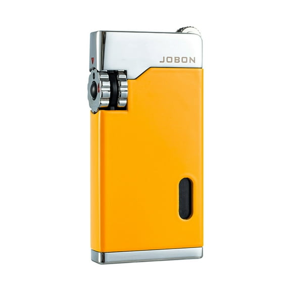 Nsxcdh Double Flame Torch Lighter Windproof Refillable Metal Body,Ceramic Cup,Powerful Direct Blue Flame for Fast Ignition Indoors or Outdoors,Rotate Safety Gas Control and Long Life Build