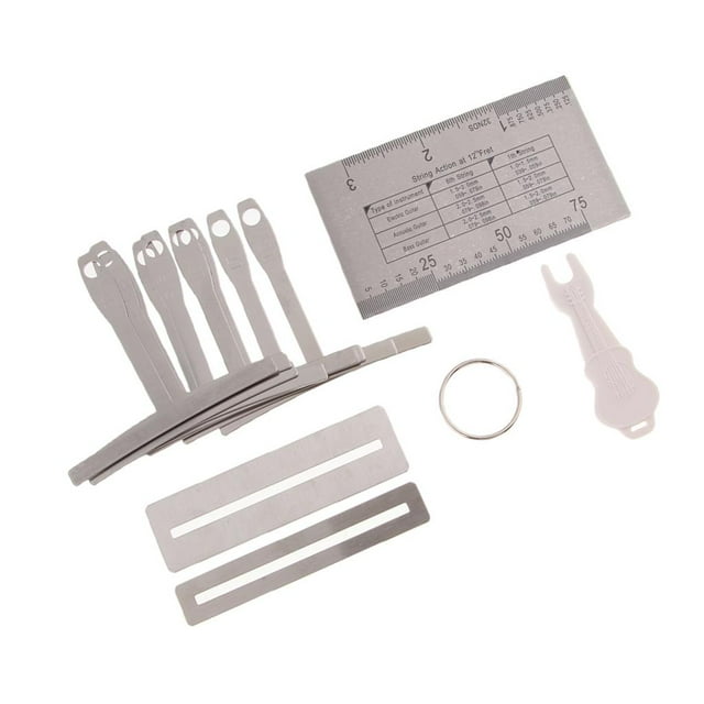 Kits De Bricolaje De Mantenimiento De Reparación De Guitarra Con , Extractor De Clavijas, Protecciones Diapasón De Diapasón Guardias Gloria Guitar Bridge Pin Puller