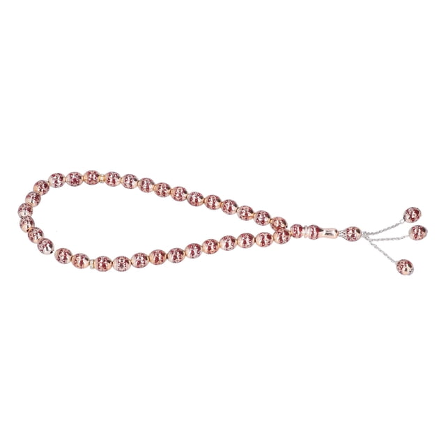 Cuentas De Rosario Musulmán, Suministros De Colores Brillantes Islámicos, Cuentas De Metal De Resina Láser, Material Mala, Cuentas Budistas, Oración Musulmana