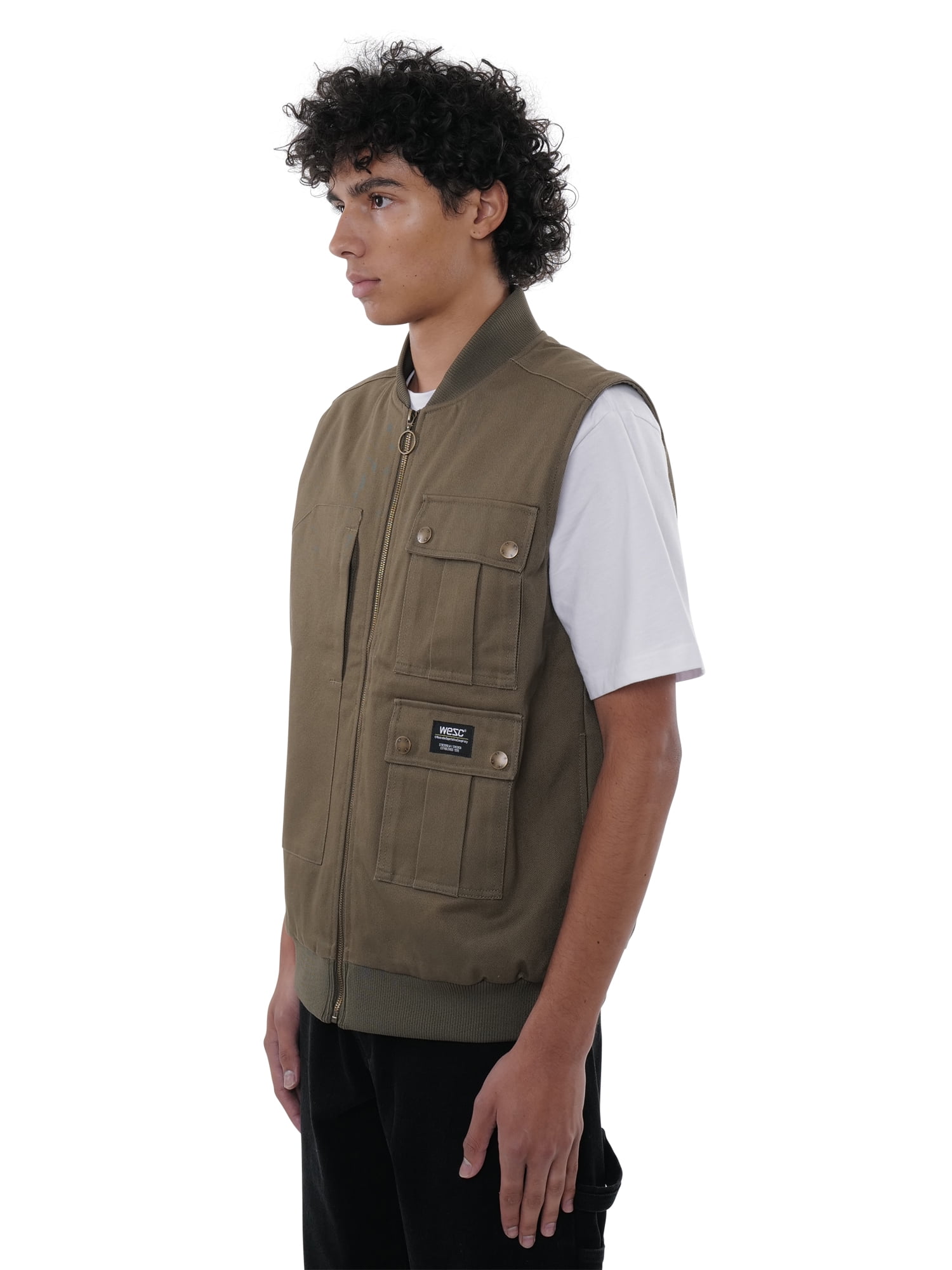 WeSC Padded Utility Vest - Twill Fabric - Outdoor Workwear
