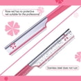 thumbnail image 3 of Face Razors for Women x10 Dermaplaning Blades for Face, Eyebrows, Legs, Arms etc - Removes Unwanted Peach Fuzz & Facial Hair, 3 of 7