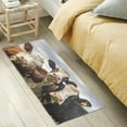 thumbnail image 5 of Coolnut Cows Kitchen Mat Soft and Absorbent Bath Mats for Bathroom Non Slip Quick Dry Shaggy Bath Carpet Machine Wash for Kitchen Bathroom Shower 39x20 in Home Decor, 5 of 7