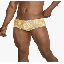 Speedo Men's Swimsuit Euro Brief Endurance Printed - Size: 36