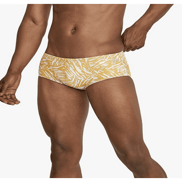 Speedo Men's Swimsuit Euro Brief Endurance Printed - Size: 36