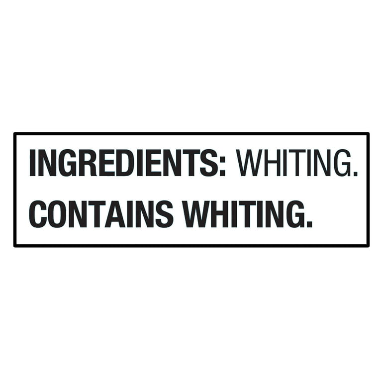 Great Value Frozen Wild Caught Pacific Whiting Fillets, 2 lb