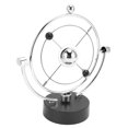 thumbnail image 2 of Perpetual Motion Ornament, Battery Powered Perpetual Motion Asteroid Toy Iron Plastic  for Office, 2 of 8