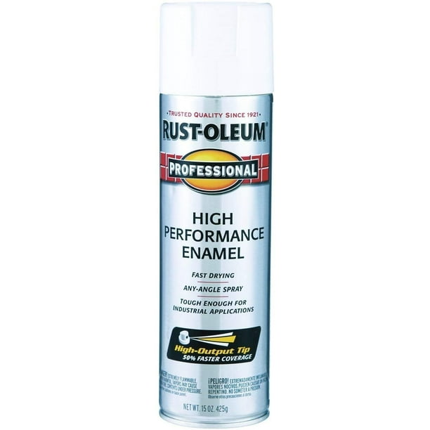 Gloss White High Performance Professional Spray Paint Enamel 7592838