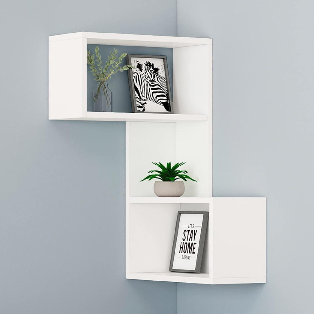 Corner Shelf Wall Mounted , White Corner Shelves