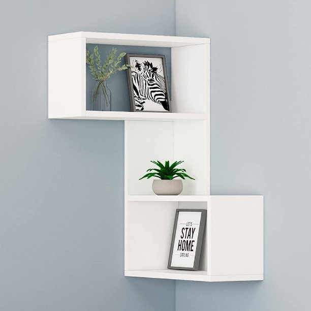 Corner Shelf Wall Mounted , White Corner Shelves