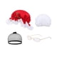 thumbnail image 5 of Peluca de señora Santa Claus Perfecl con sombrero de Navidad y accesorios, 5 of 8