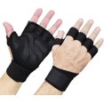 thumbnail image 1 of Demi-Doigt Gants de Vélo avec Protège-Poignet Gants de Musculation Gants de Cyclisme Gants de Gym Unisexes, 1 of 7