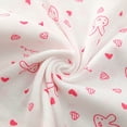 thumbnail image 6 of CAUYDY Newborn Coming Home Outfit Boy Girl Baby Clothes Pants Bib Hat Tank Shirt Romper Socks Underpants 8PCS Sleepers for Infant Fall Winter Sizes 0-3 Months,Pink, 6 of 8