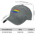 thumbnail image 6 of LGBT Flag Map of Austria Baseball Cap Women Men Hat Vintage Trucker Sun Hat Dad Cowboy Hats, 6 of 8