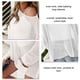thumbnail image 4 of Mujeres Crochet Hollow Out Cover Up Beach Bikini traje de baño Blusa de malla de manga larga para viajes de vacaciones al aire libre, 4 of 5
