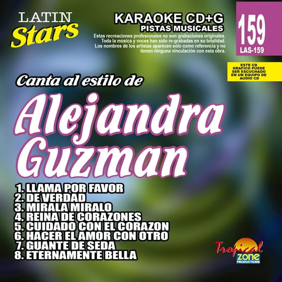 Karaoke Latin Stars 159 Alejandra Guzman